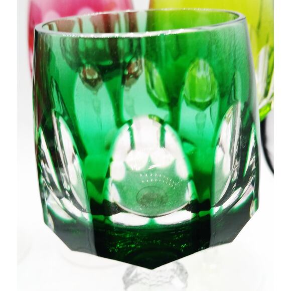 Nachtmann Crystal Antika Rainbow Wine Glasses - Picture 5 of 6